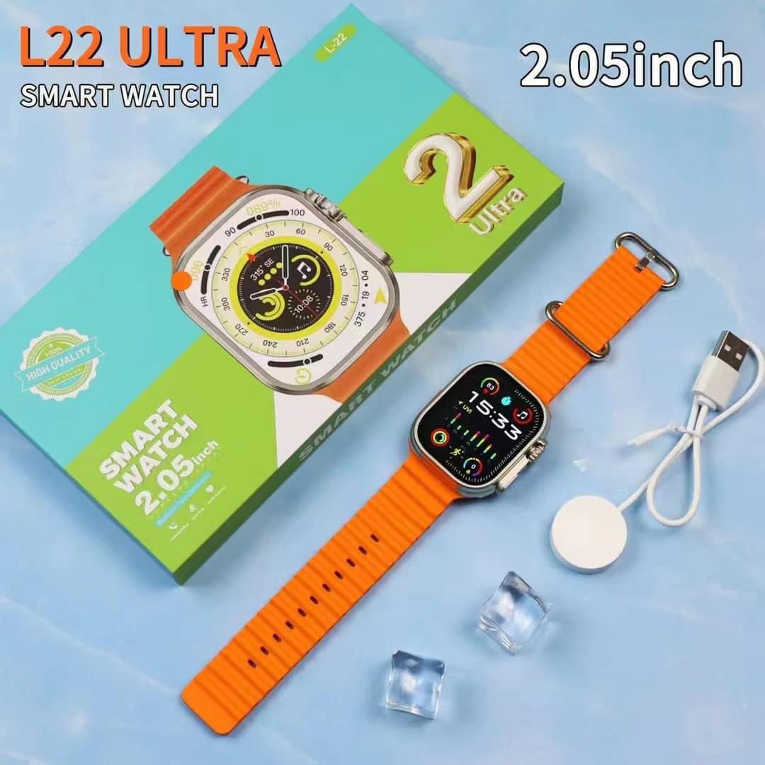 L22 Ultra 2 - ULTRA 2 - Smart Watch - 49mm - 2.05 inch HD Display - Premium High Quality